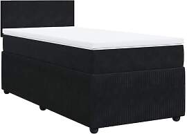vidaXL Boxspringbett, Einzelbett mit Matratze