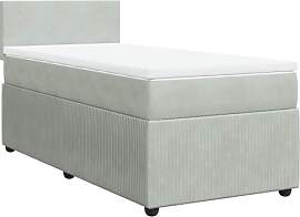 vidaXL Boxspringbett, Einzelbett mit Matratze