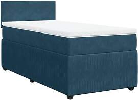 vidaXL Boxspringbett, Einzelbett mit Matratze