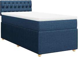 vidaXL Boxspringbett, Einzelbett mit Matratze