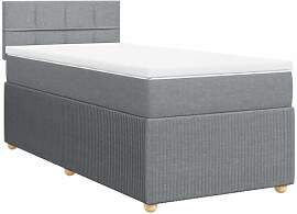 vidaXL Boxspringbett, Einzelbett mit Matratze