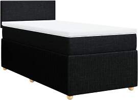 vidaXL Boxspringbett, Einzelbett mit Matratze