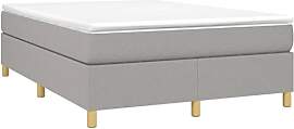 vidaXL Boxspringbett mit Matratze Bett Doppelbett