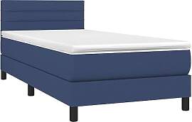 vidaXL Boxspringbett mit Matratze Bett Einzelbett