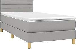 vidaXL Boxspringbett mit Matratze Bett Polsterbett 