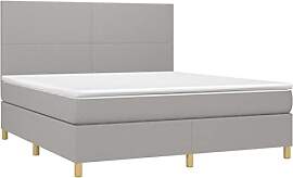 vidaXL Boxspringbett mit Matratze Bettgestell Bett 