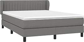 vidaXL Boxspringbett mit Matratze Bettgestell