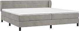 vidaXL Boxspringbett mit Matratze Doppelbett Bett