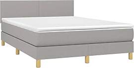 vidaXL Boxspringbett mit Matratze Doppelbett