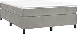 vidaXL Boxspringbett mit Matratze Doppelbett