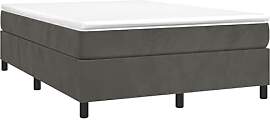 vidaXL Boxspringbett mit Matratze Doppelbett