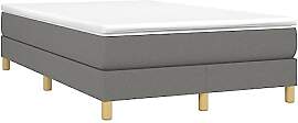 vidaXL Boxspringbett mit Matratze Polsterbett