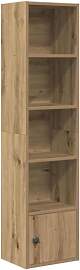 vidaXL Bücherregal Artisan-Eiche 31x24x127 cm