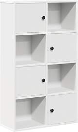 vidaXL Bücherregal Weiß 60x24x101,5 cm