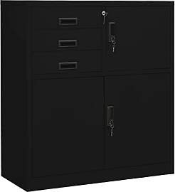 vidaXL Büroschrank Aktenschrank Metallschrank