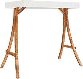 vidaXL Bugholz Schaukelgestell mit Creme Dach