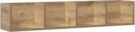 vidaXL CD-Wandregal Artisan-Eiche 100x18x18 cm