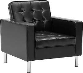vidaXL Chesterfield Sessel Kunstleder-Polster