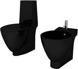 vidaXL Design Stand WC Bidet Bodenstehend