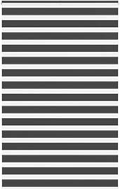vidaXL Doppelrollo Schwarz 140x200 cm Stoffbreite