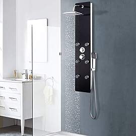 vidaXL Duschpaneel Regendusche Duscharmatur Dusche 