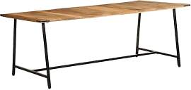 vidaXL Esstisch 200x100x75 cm Massivholz Mango,