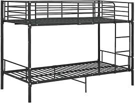 vidaXL Etagenbett Kinderbett Hochbett Metallbett