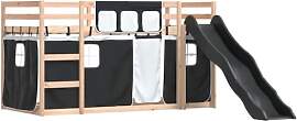 vidaXL Etagenbett, Kinderbett Spielbett mit