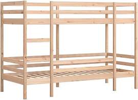 vidaXL Etagenbett, Stockbett ohne Matratze, Bett
