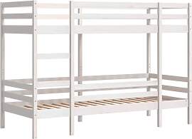 vidaXL Etagenbett, Stockbett ohne Matratze, Bett