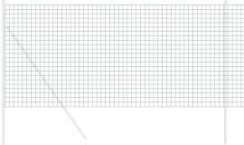 vidaXL Eurozaun Grün 1,4 x 10 m PVC-beschichtetes 