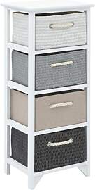 vidaXL Flurschrank Regalschrank Dielenkommode 4