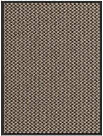 vidaXL Fußmatte Braun 90x120 cm,