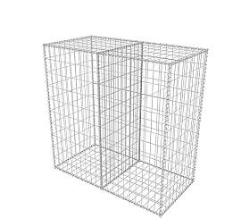 vidaXL Gabione 100x50x100cm Steinkorb Drahtkorb