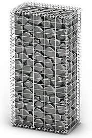 vidaXL Gabione 100x50x30cm Steinkorb Steingabionen 