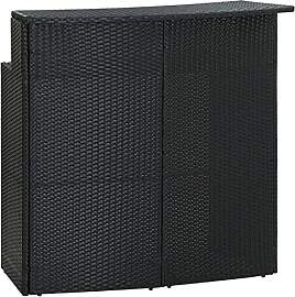 vidaXL Garten Bartisch Stehtisch Partytisch