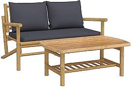 vidaXL Garten Lounge Set 2-TLG., Gartenmöbel Set