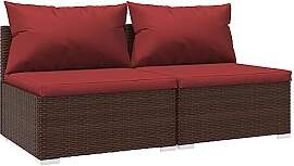 vidaXL Garten Lounge Set, Gartenmöbel Set mit