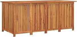 vidaXL Gartenbox 175x80x75 cm Massivholz Akazie