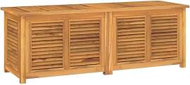 vidaXL Gartenbox, Auflagenbox mit Beutel Stauraum, 
