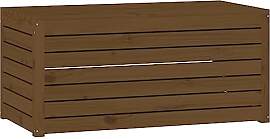 vidaXL Gartenbox, Auflagenbox mit Deckel,