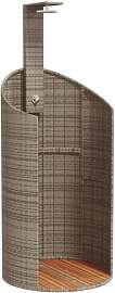 vidaXL Gartendusche, Outdoor Dusche mit