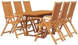 vidaXL Gartenmöbel Set 7-TLG. Gartengarnitur