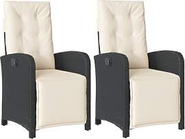 vidaXL Gartensessel 2 STK., Gartenstuhl mit