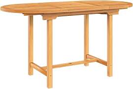vidaXL Gartentisch Ausziehbar, Tisch für Garten