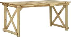 vidaXL Gartentisch, Esstisch für Garten Terrasse, 