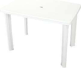 vidaXL Gartentisch mit Schirmloch