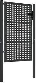 vidaXL Gartentor Anthrazit 100x125 cm Stahl
