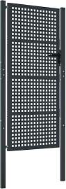 vidaXL Gartentor Anthrazit 100x175 cm Stahl