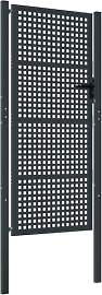 vidaXL Gartentor Anthrazit 100x200 cm Stahl